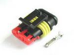  DJ7031Y-1.8-21 3 way tyco automotive headlamp connector 